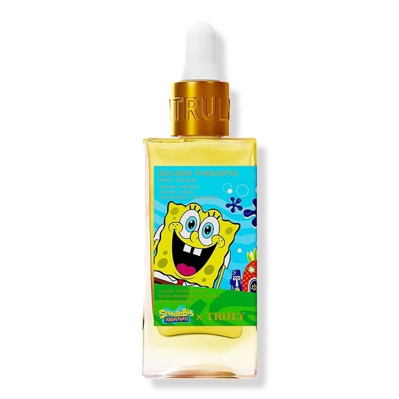 SpongeBob SquarePants x Truly Golden Pineapple Body Serum - Picture 1 of 5
